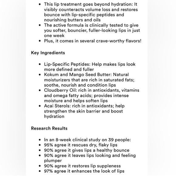 OleHenriksen Pout Preserve Hydrating Peptide Lip Treatment Citrus Sunshine - Picture 15 of 15